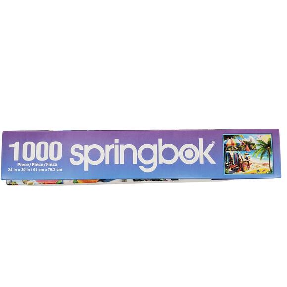 Springbok Puzzle 1000 Piece Tropical Paradise Pre-Owned - Picture 4 of 7
